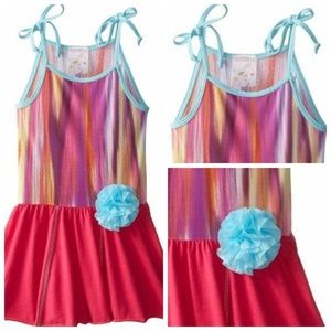 Girls Corsage Flower Sundress Size 2T Dress NWT